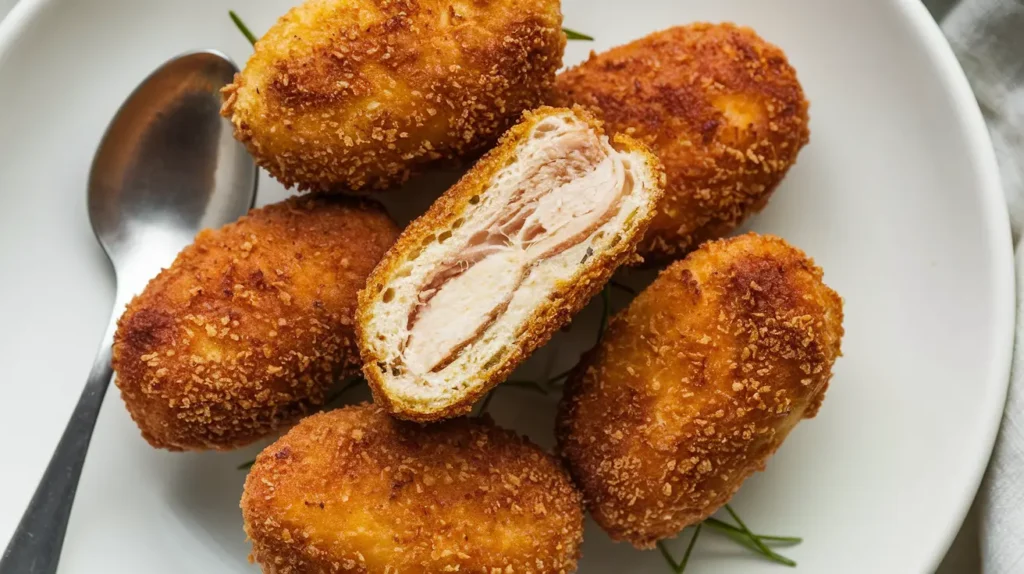 Air Frying Frozen Chicken Croquettes Recipe